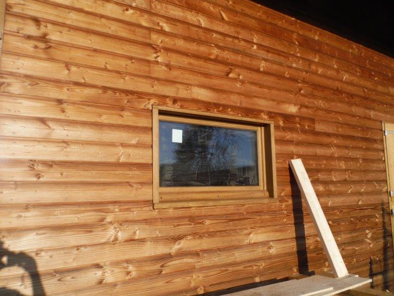 Murs ossature bois autour d'une structure bois (49)